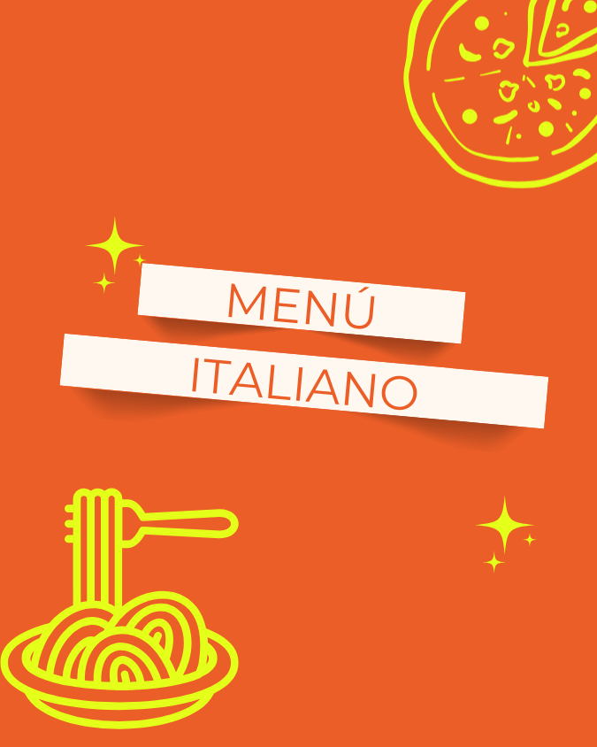 Menú Italiano