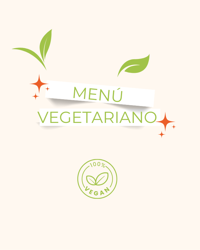 Menú Vegetariano