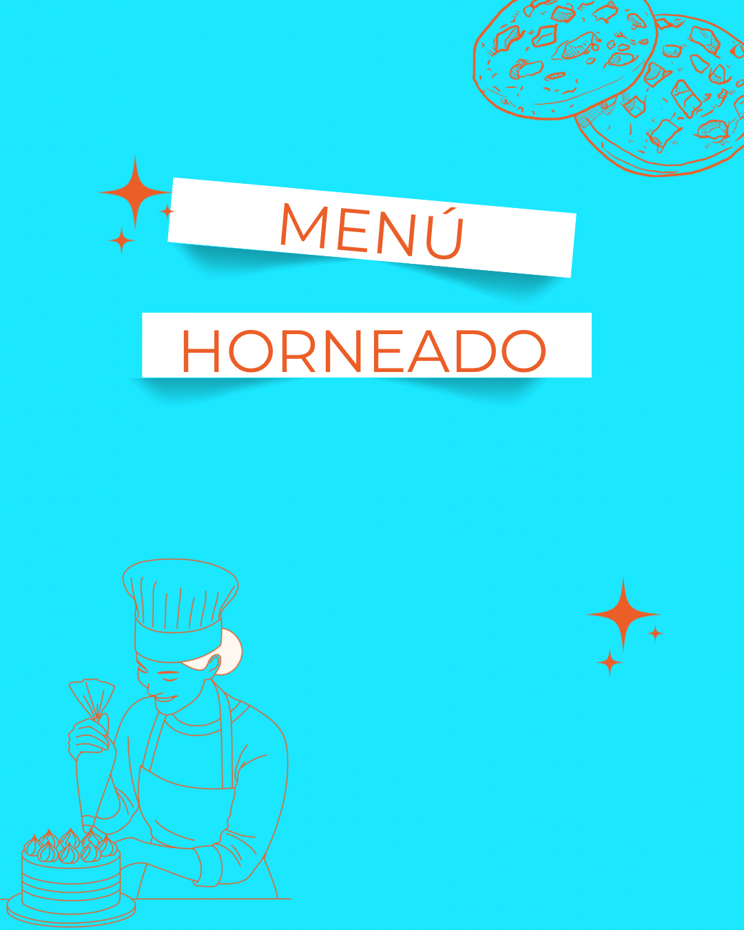 Menú Horneado