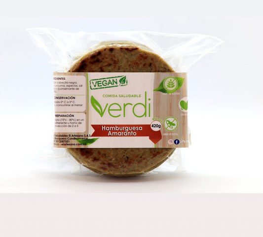 Hamburguesa de Amaranto